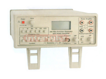 FUNCTION GENERATOR WITH POWER AMPLIFIER